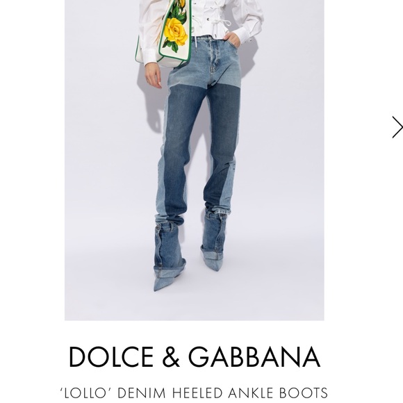 Dolce&Gabbana
Denim Booties authentic new with box size 10 - Picture 1 of 12
